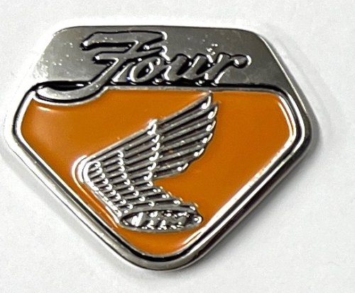 750 Four K2,  500 Four K series Engines, Metal Badge/Lapel-pin