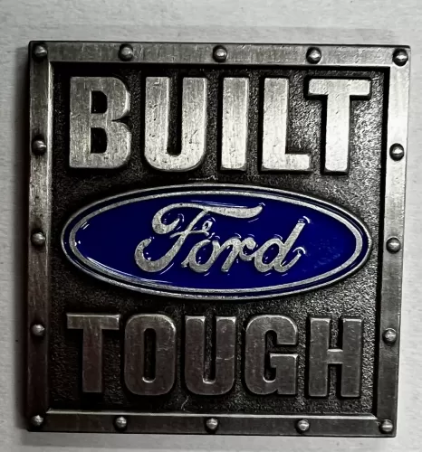 Ford Built Tough metal Badge/Lapel-pin