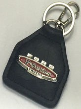 Ford FSeris Genuine Leather Keyring/Fob