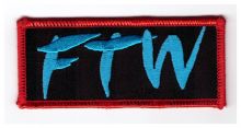 FTW Blue Oblong Patch