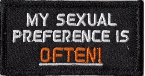 My Sexual Preference Often Patch