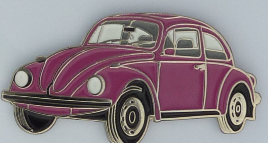 VW Beetle Late Model Lapel Pin / Badge